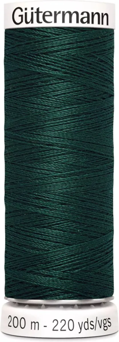 Gutermann Polyester Naaigaren 200m - Donkergroen - afbeelding 6 van 6