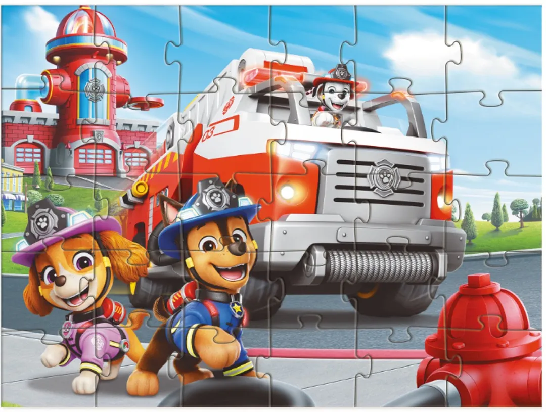Dodo Toys Paw Patrol Puzzel 3+ - 30 Stukjes Fire Rescue