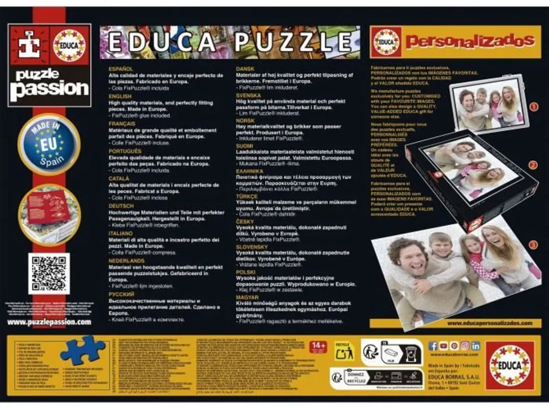 Educa Puzzel 1000 Stukjes Koning Der Bloemen - Multicolor - afbeelding 6 van 6