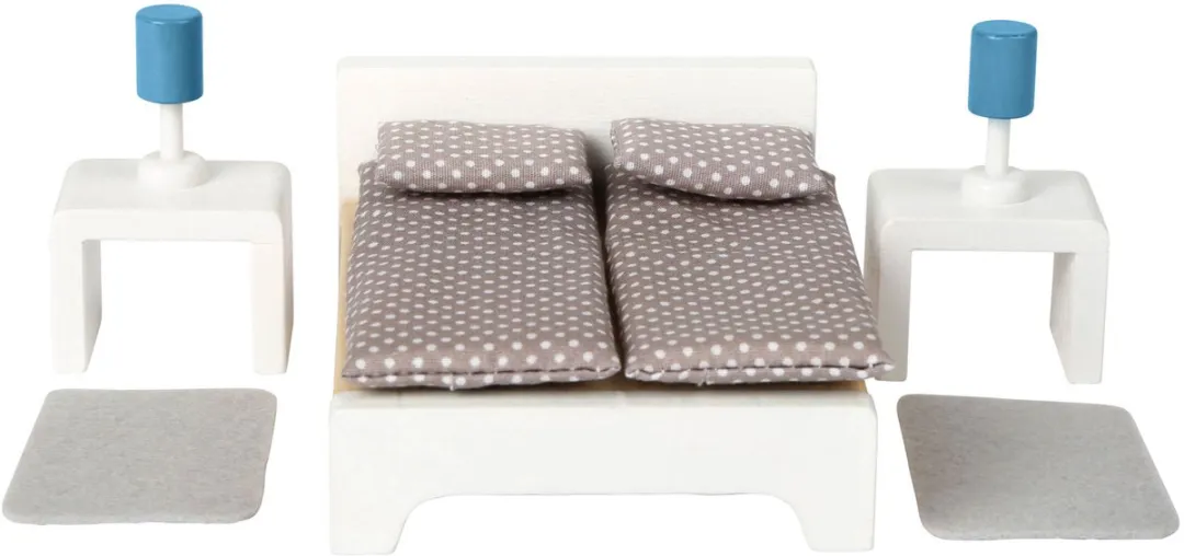 Small Foot Houten Poppenhuis Meubeltjes Complete Set 28-delig