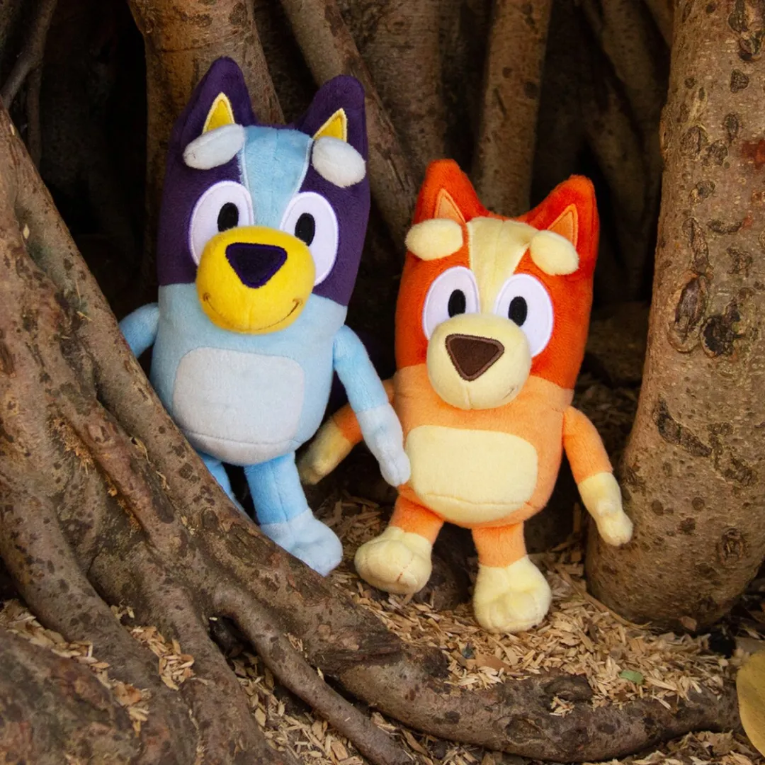 Moose Toys Bluey Bingo Knuffel - Oranje