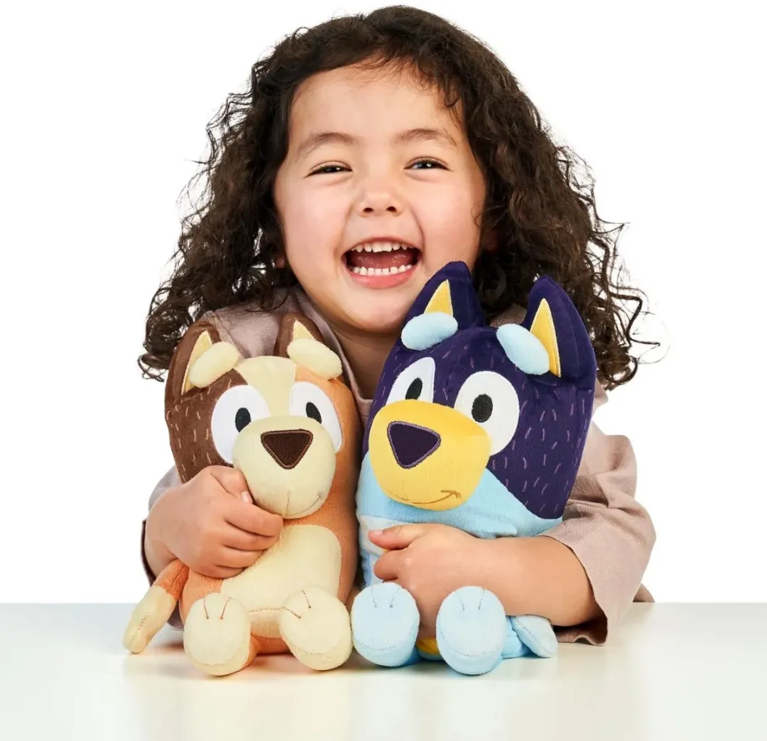 Moose Toys Bluey Bingo Knuffel - Oranje