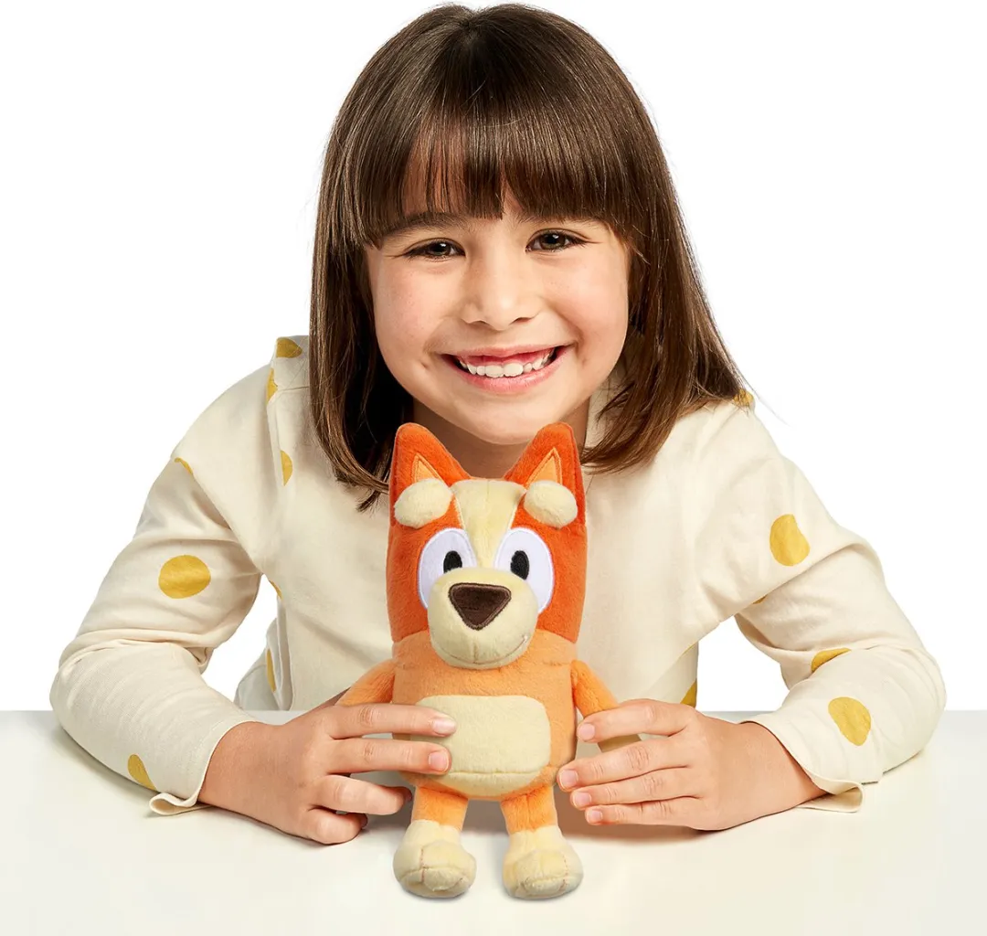 Moose Toys Bluey Bingo Knuffel - Oranje