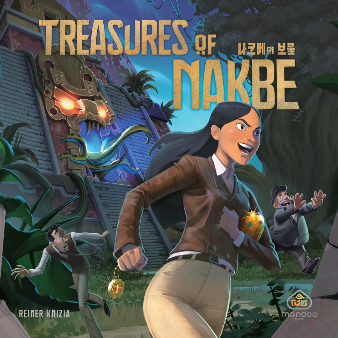 Mandoo Games Treasures of Nakbe Bordspel - 2-7 Spelers