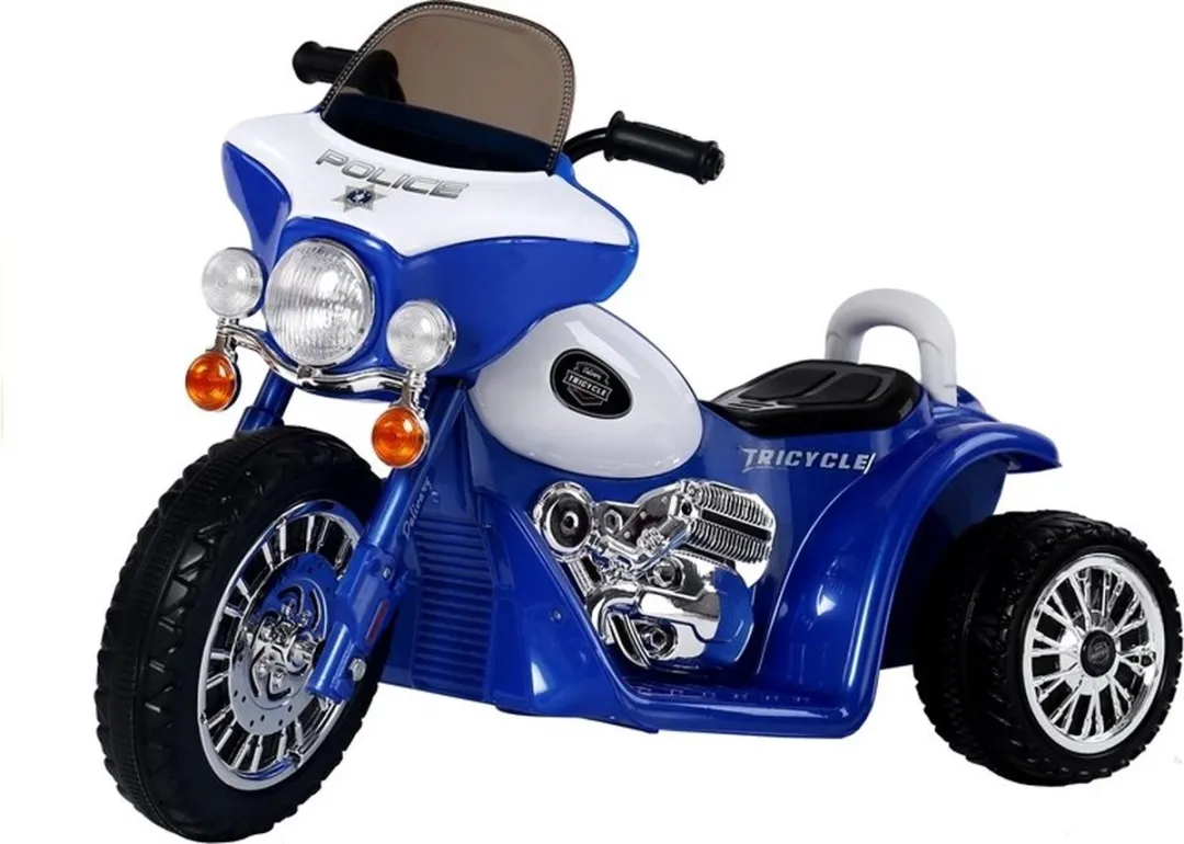Lean Toys Elektrische Politie Chopper 4359