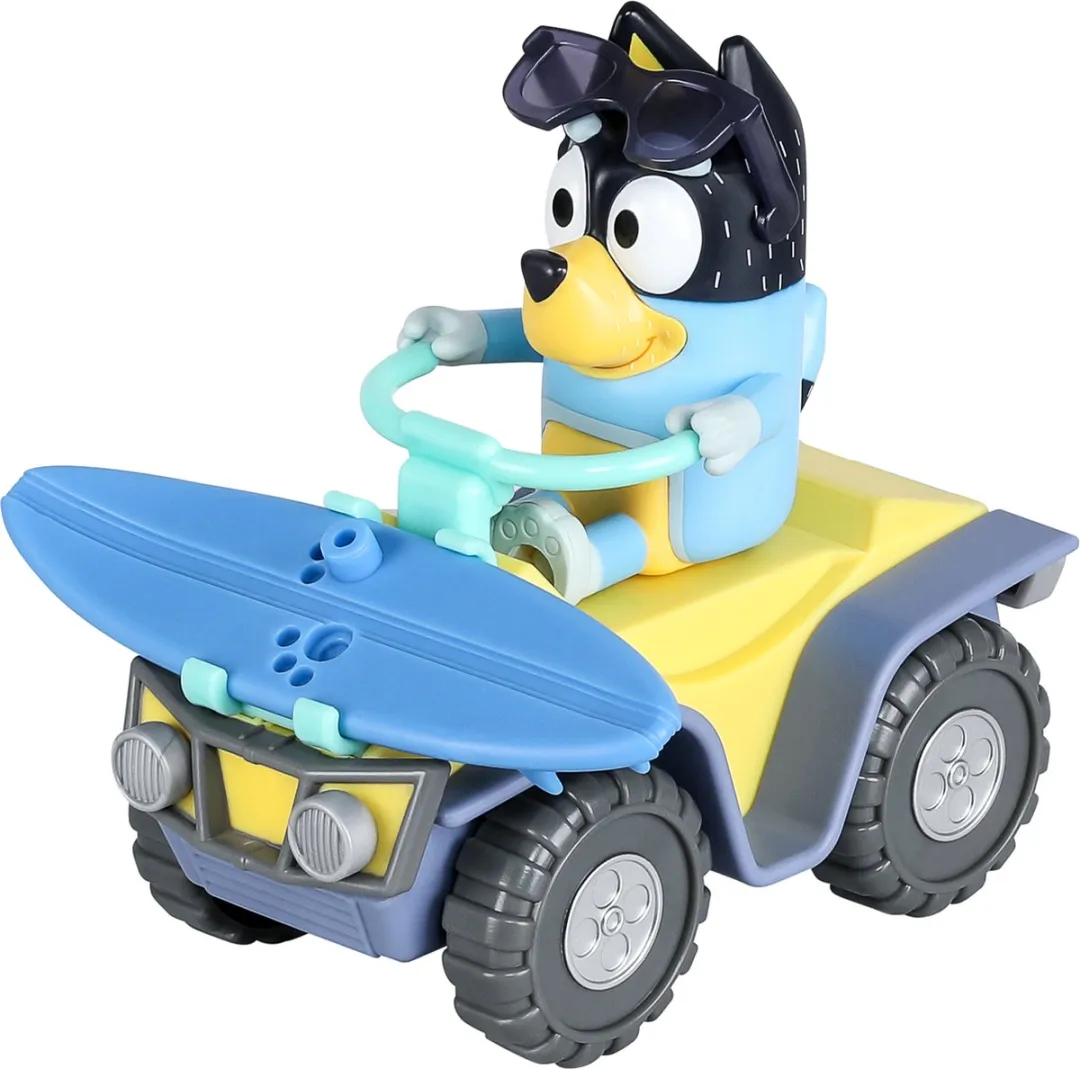 Moose Toys Bluey Bandit Strand Quad Speelset - Multicolor