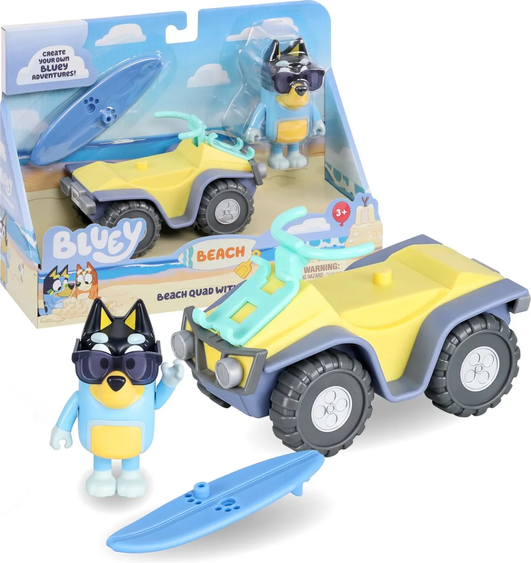 Moose Toys Bluey Bandit Strand Quad Speelset