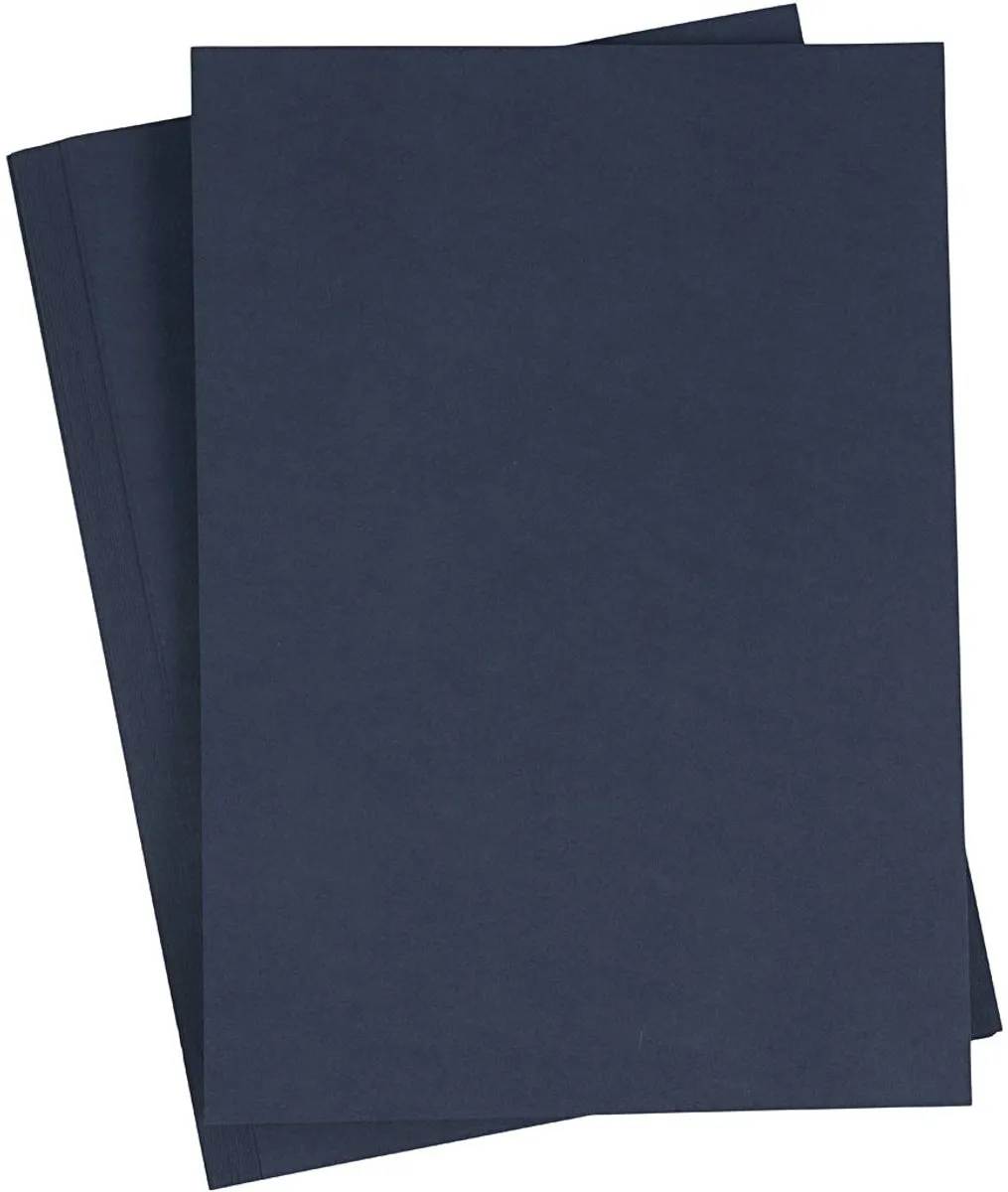 Creativ Company Kunstpapier A4 - Blauw - 20 Vel