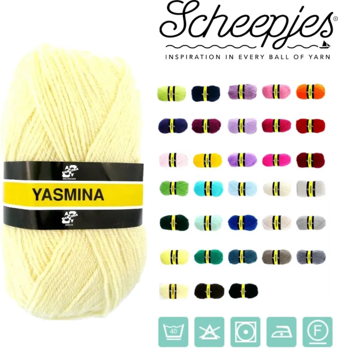 Scheepjes Yasmina 1114 Zacht geel