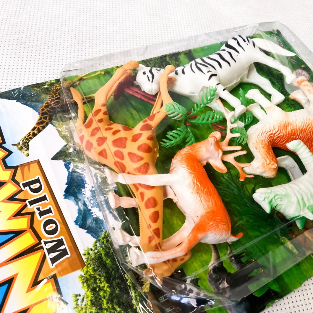 Nicky Toy Animal World - 5 Dieren