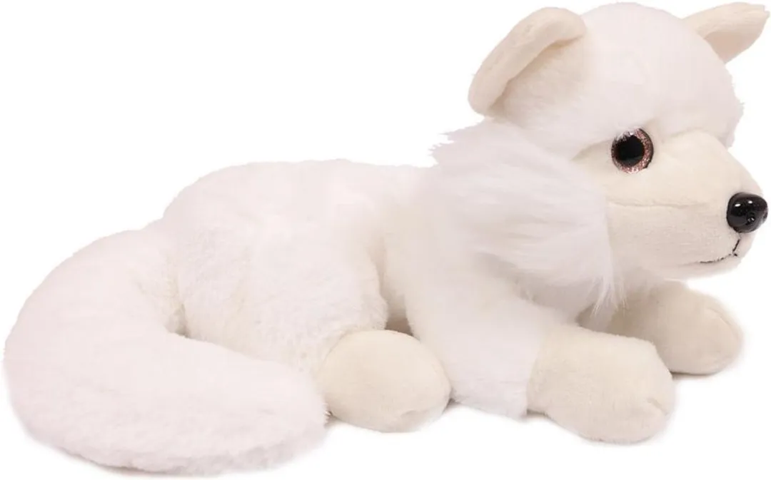 PIA Soft Toys Knuffel Poolvos - Wit - 20 cm