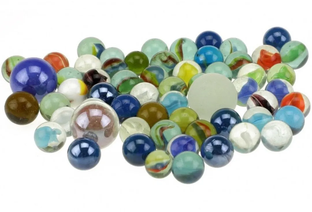 Toi-Toys Knikkers Glas - 180 Stuks Multi