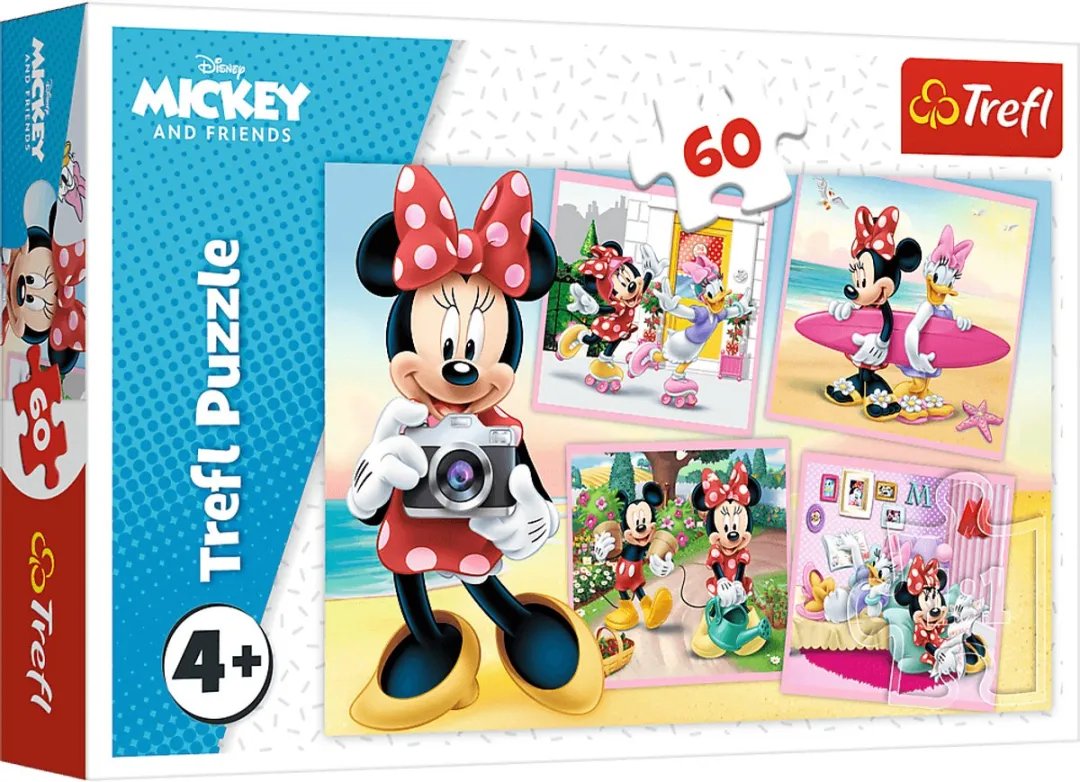 Trefl Minnie Mouse Puzzel 60 Stuks