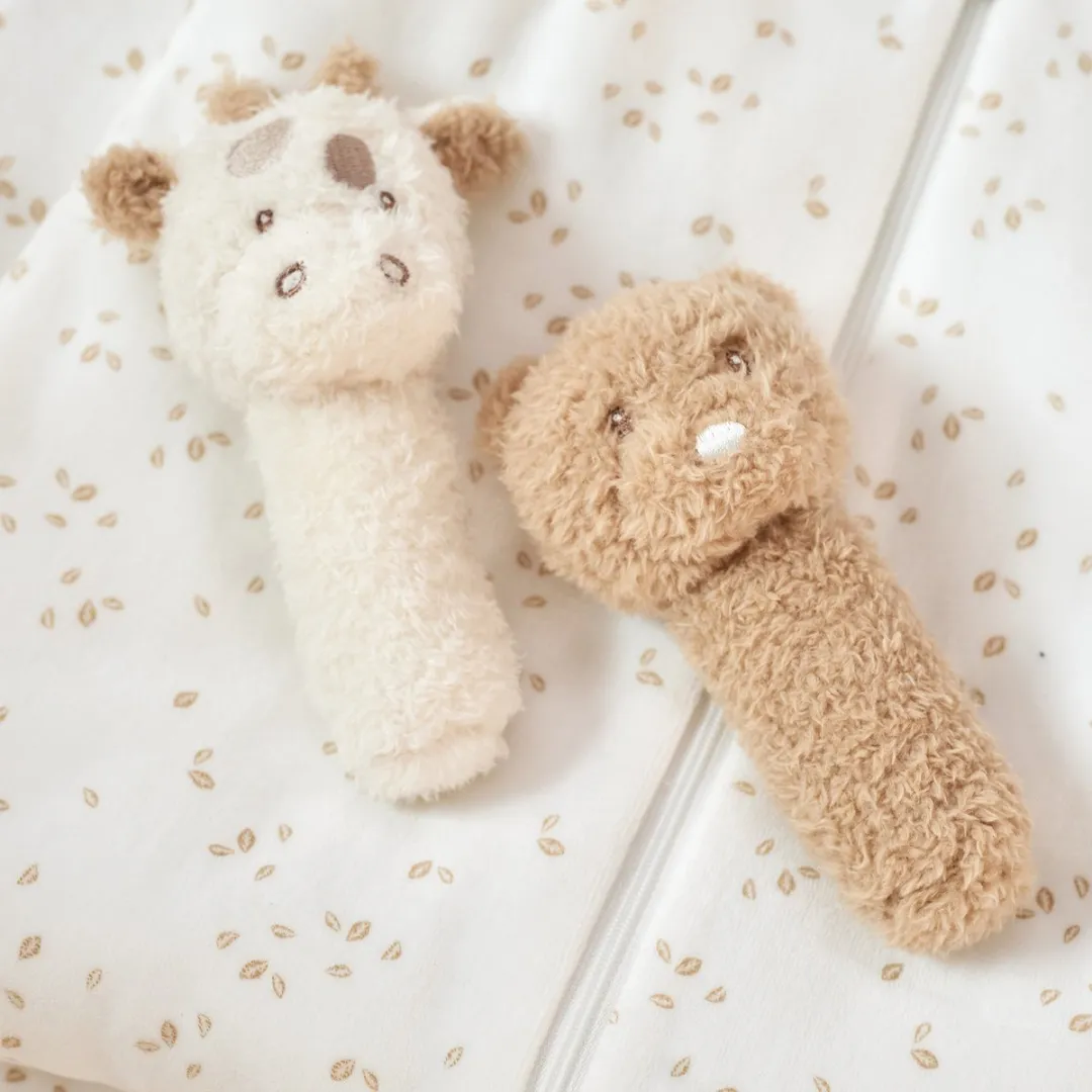 Nattou Teddy Rammelaar Giraf 14cm - Ecru