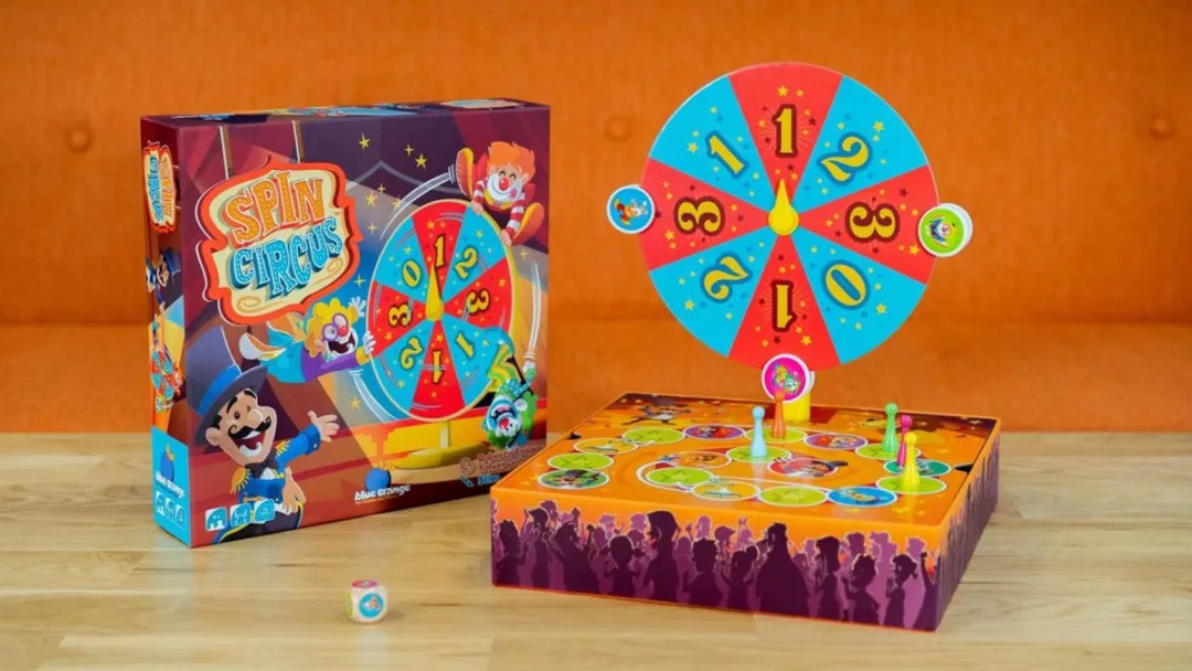 Geronimo Games Spin Circus Familiespel - 2-5 Spelers - vanaf 4 jaar