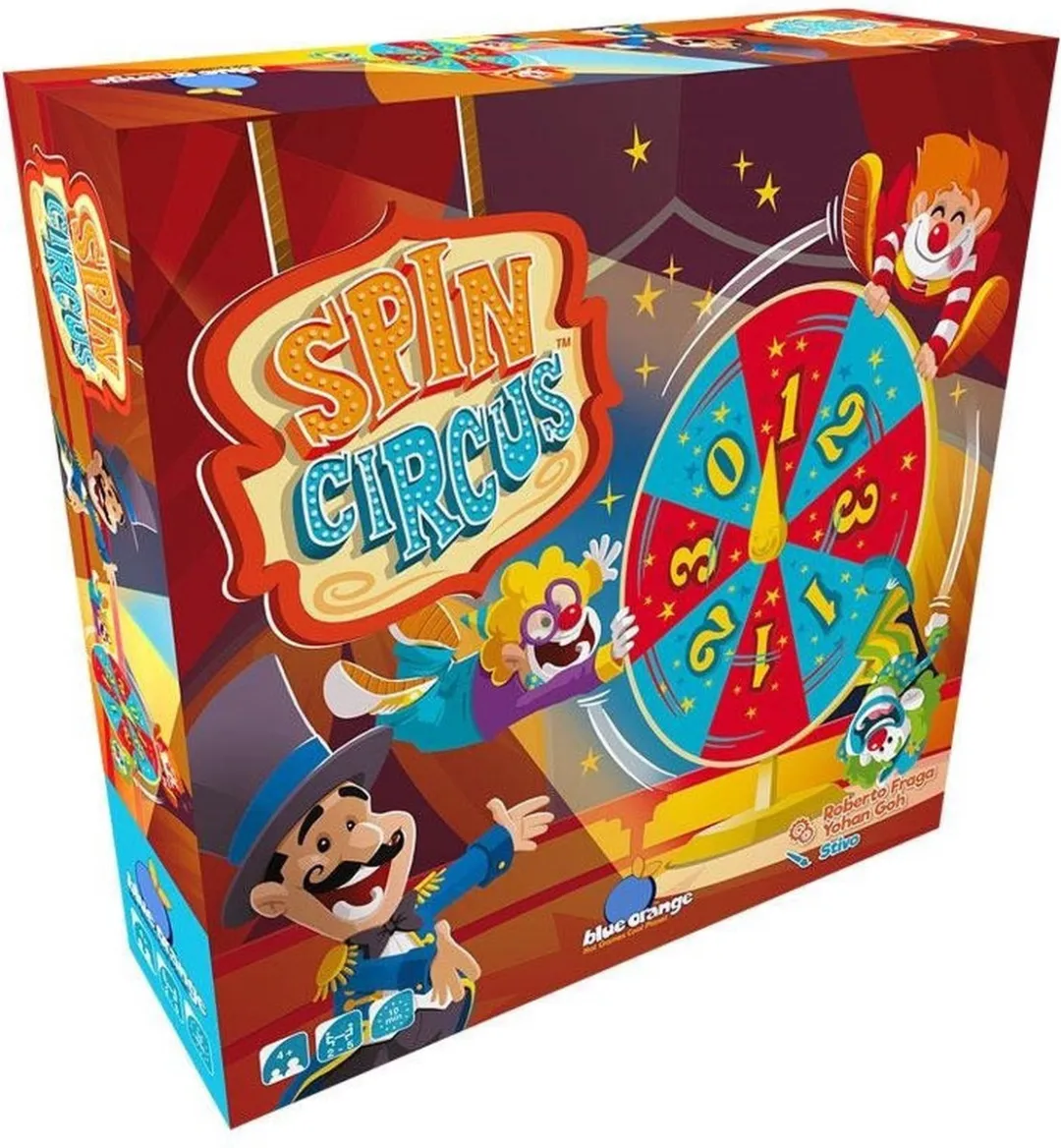 Geronimo Games Spin Circus Familiespel