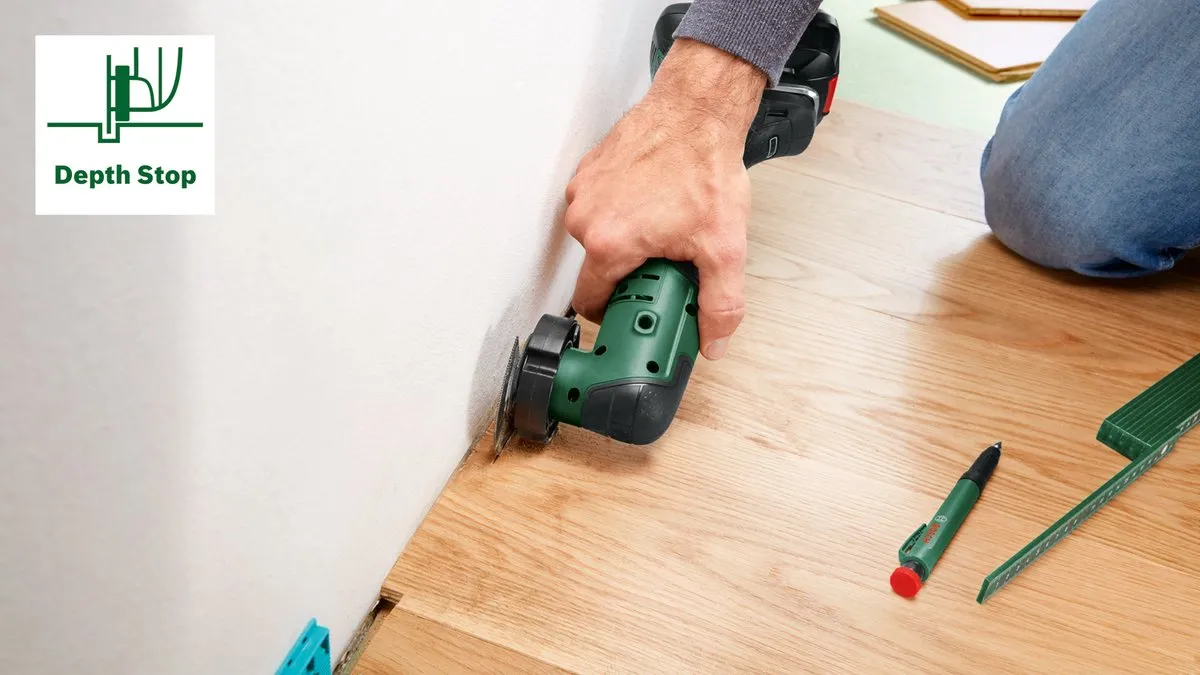 Bosch UniversalMulti 18V-32 Multitool - 6 Accessoires