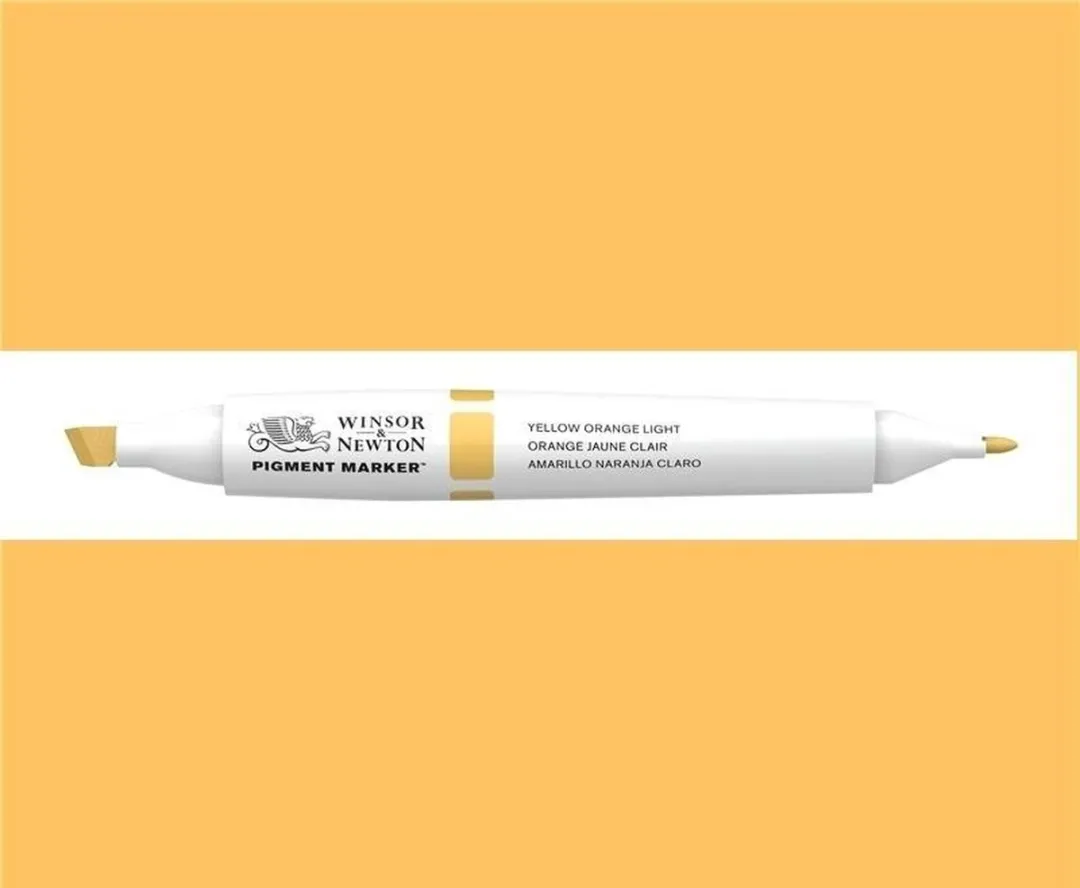 Winsor & Newton Pigment Marker Yellow Orange Light 0202/008