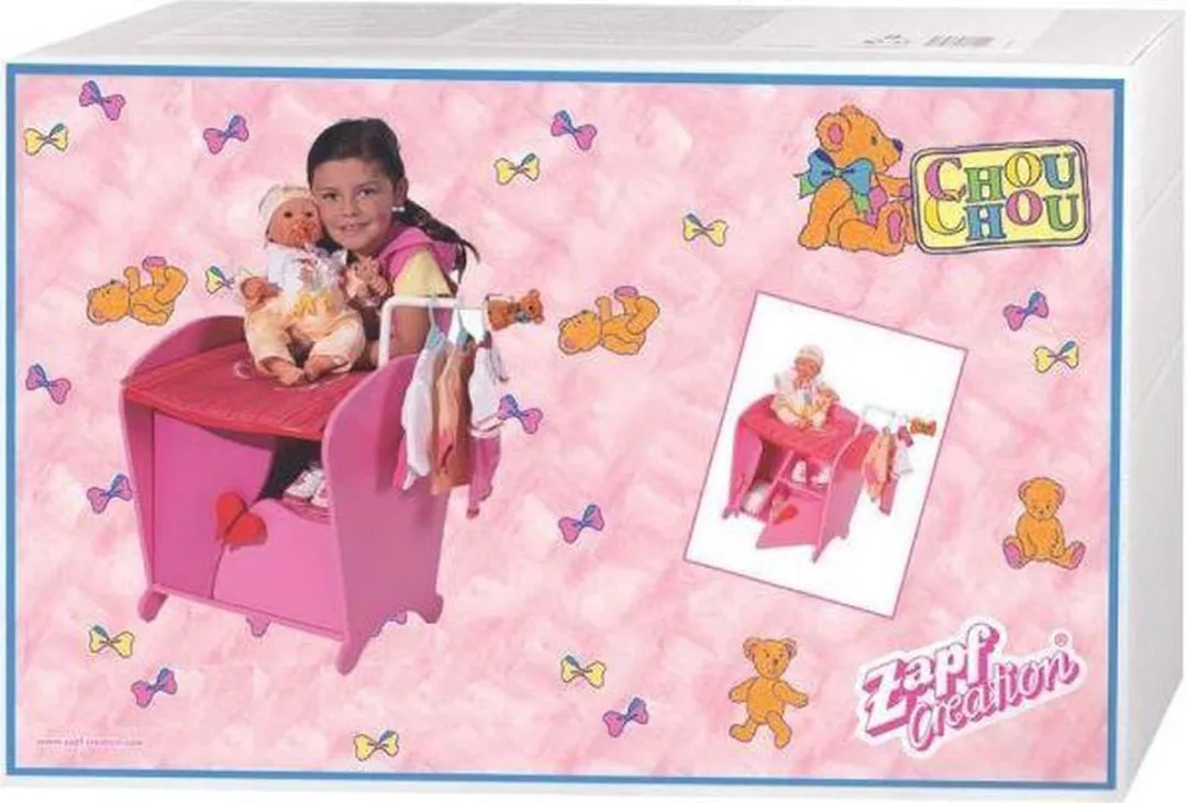 Charl's Toys Poppenbed Roze