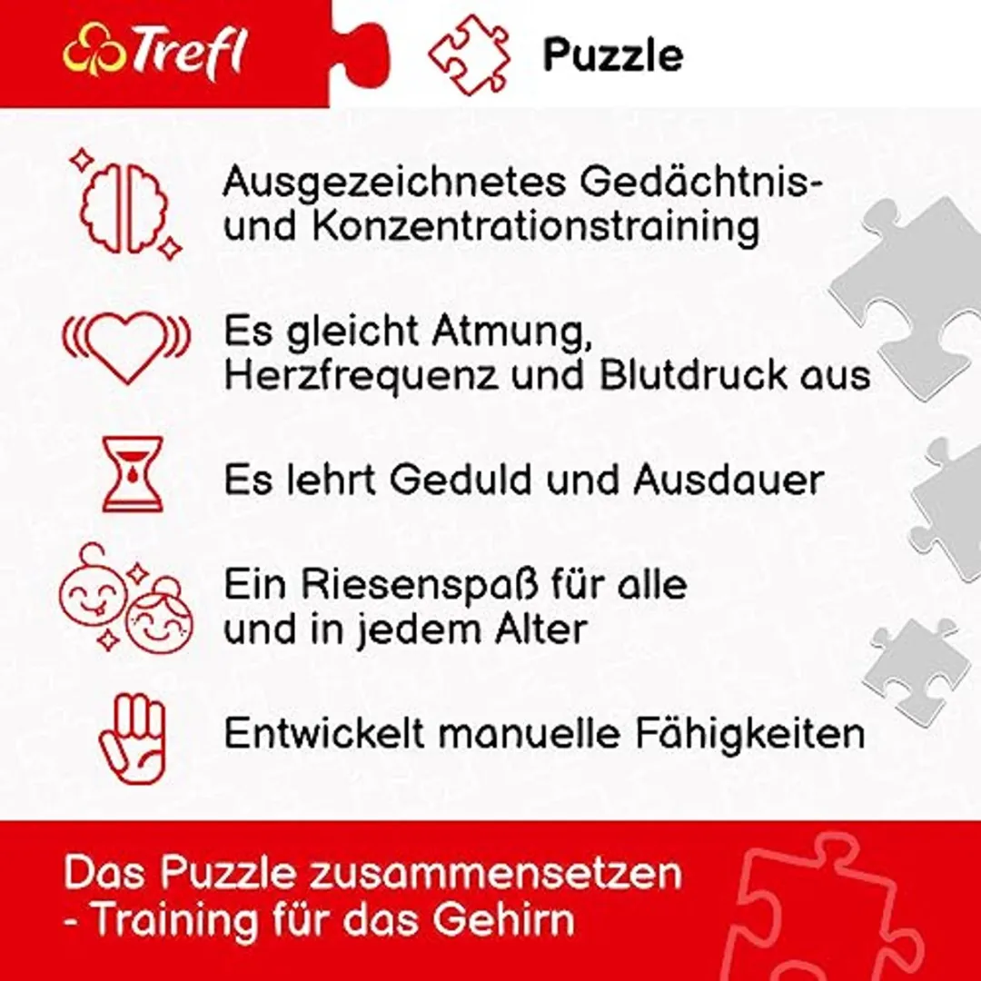 Trefl Garfield Puzzel 1000 Stuks - Multicolor