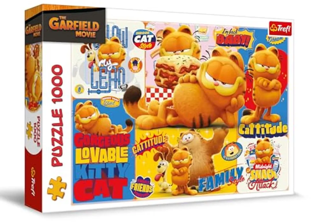 Trefl Garfield Puzzel 1000 Stuks - Multicolor
