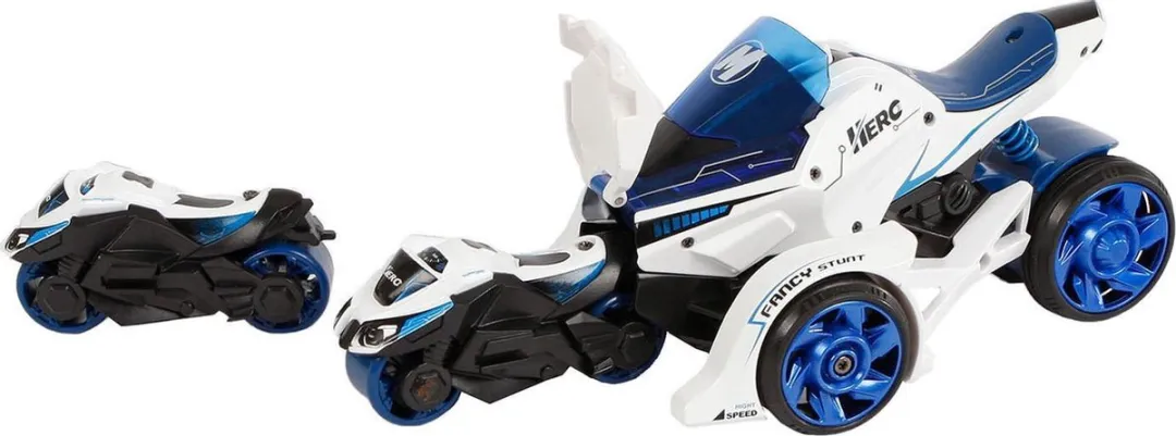Toys Amsterdam Katapultauto 18cm Staal Blauw/Wit