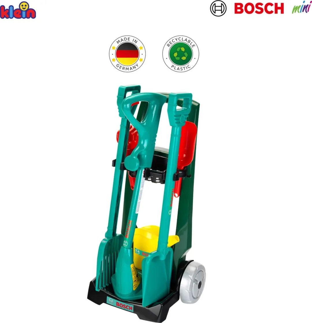 Klein Toys Bosch Tuinkar 7-delig 2751 - Groen