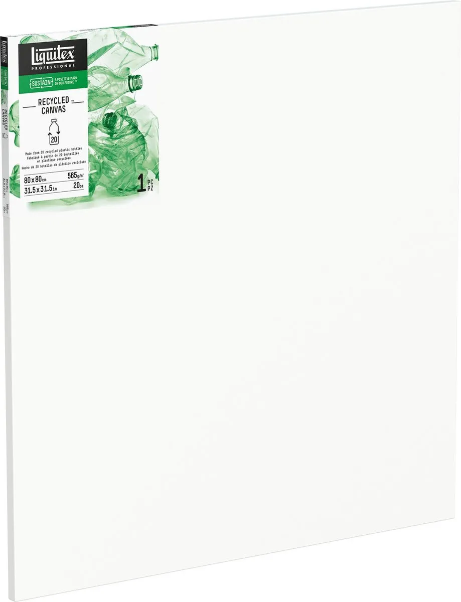 Liquitex Recycled Plastic Canvas 80x80cm - Wit