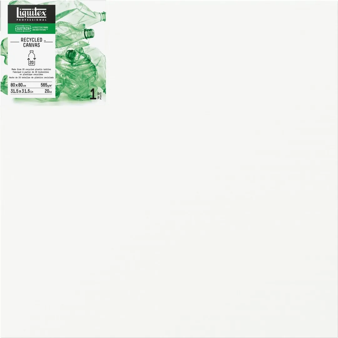 Liquitex Recycled Plastic Canvas 80x80cm - Wit
