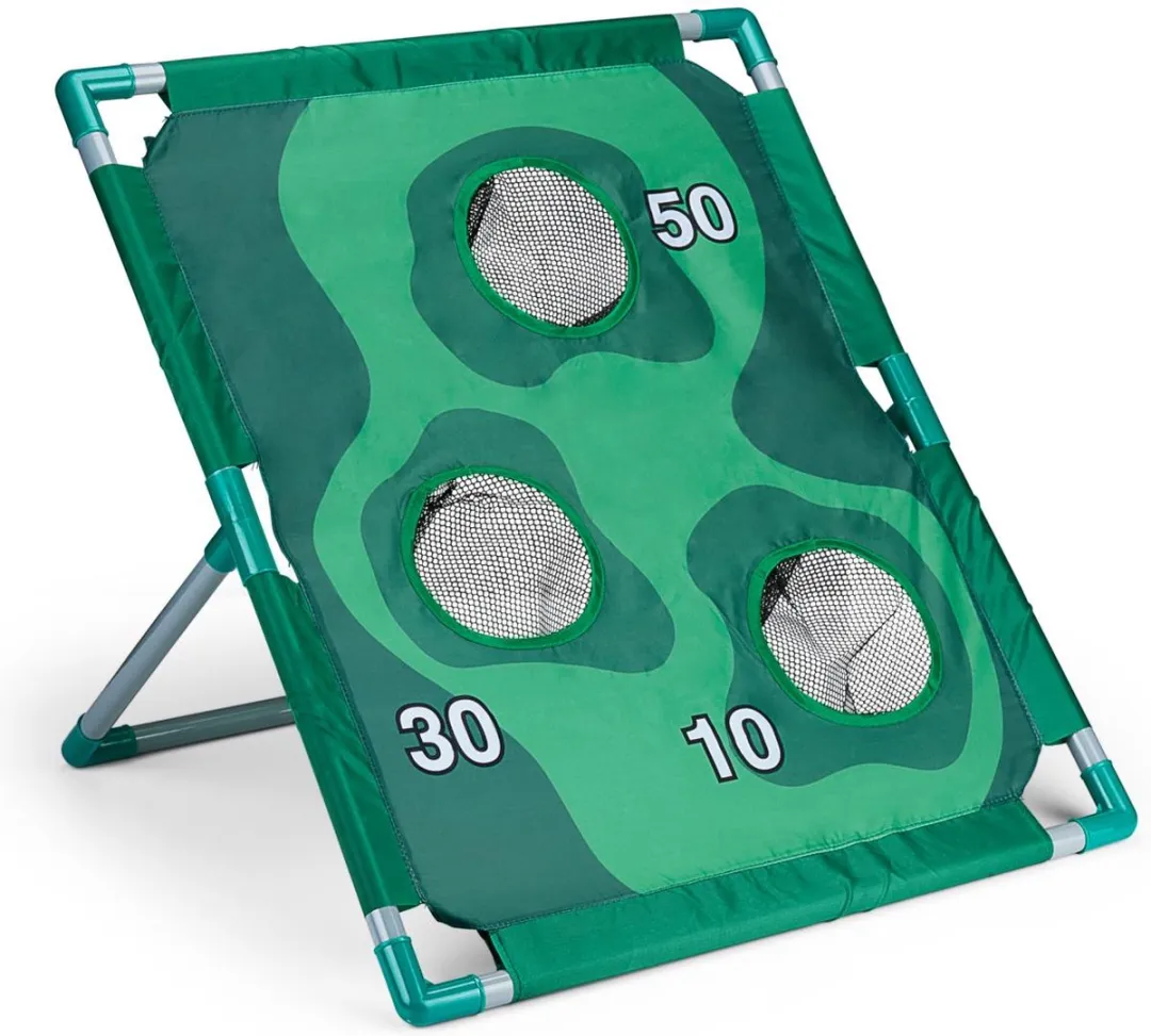 Eddy Toys Golf & Cornhole Set 2-in-1 - Groen