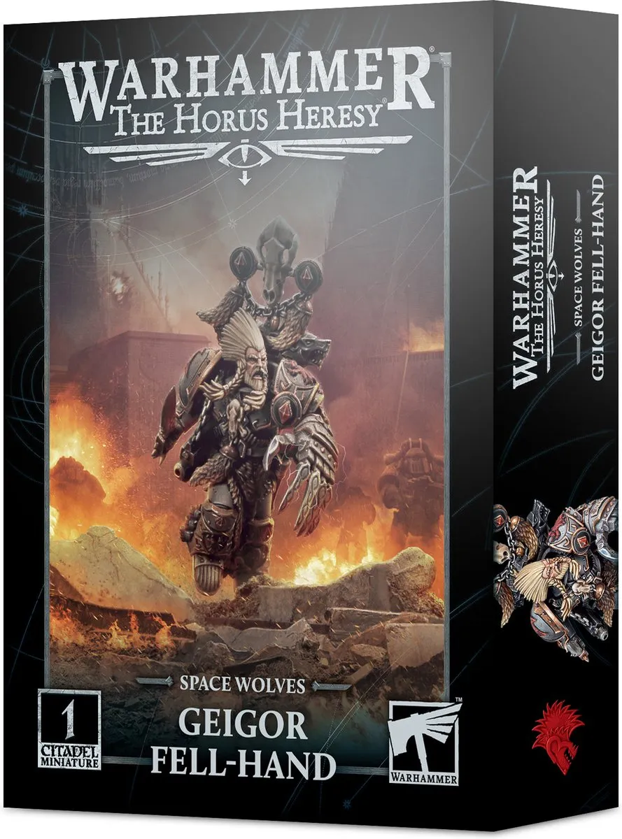 Games Workshop Horus Heresy Space Wolves Geigor Fell-Hand