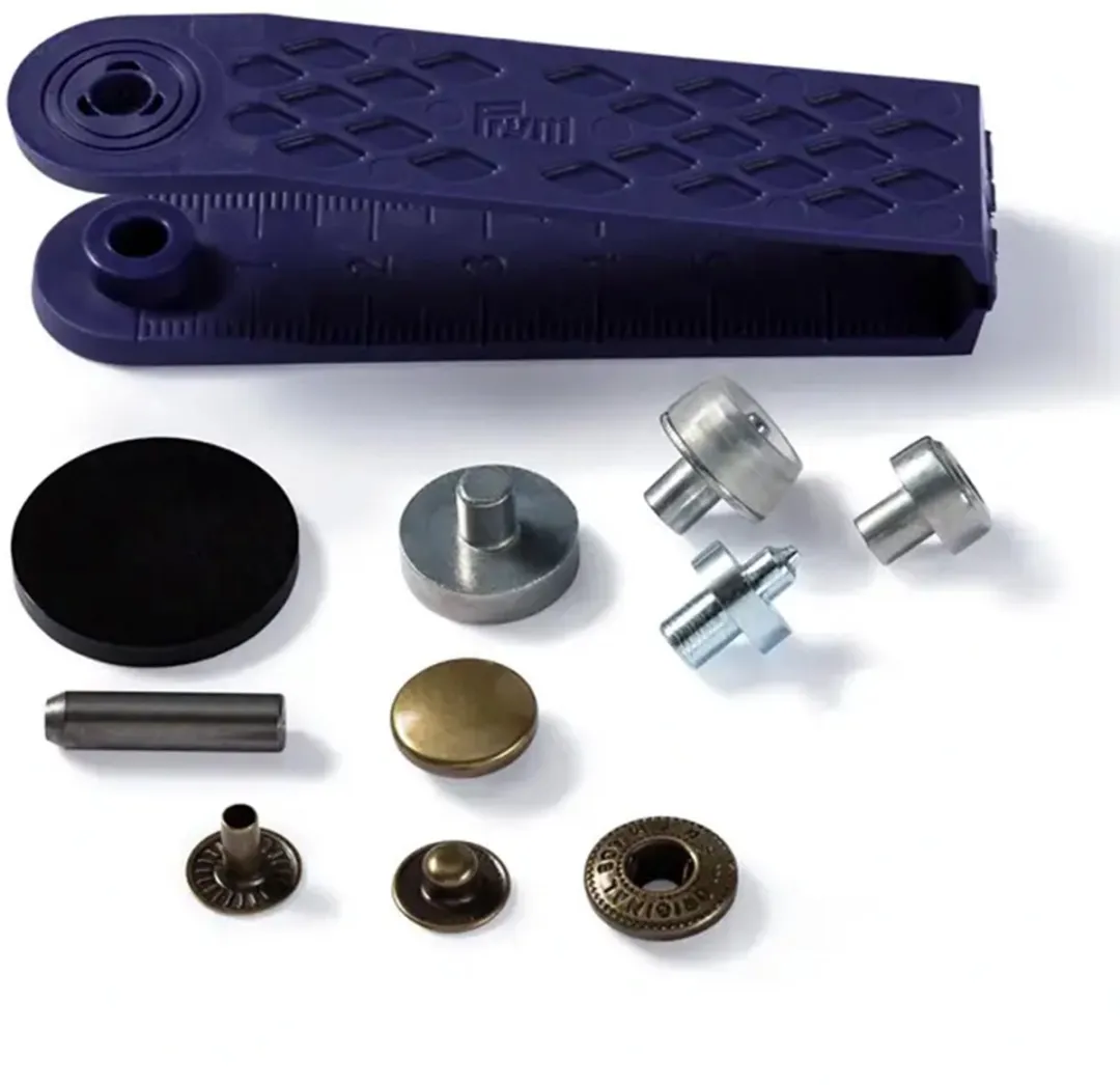 Prym Anorak Drukknopen 12mm Gebronsd - 10 Stuks
