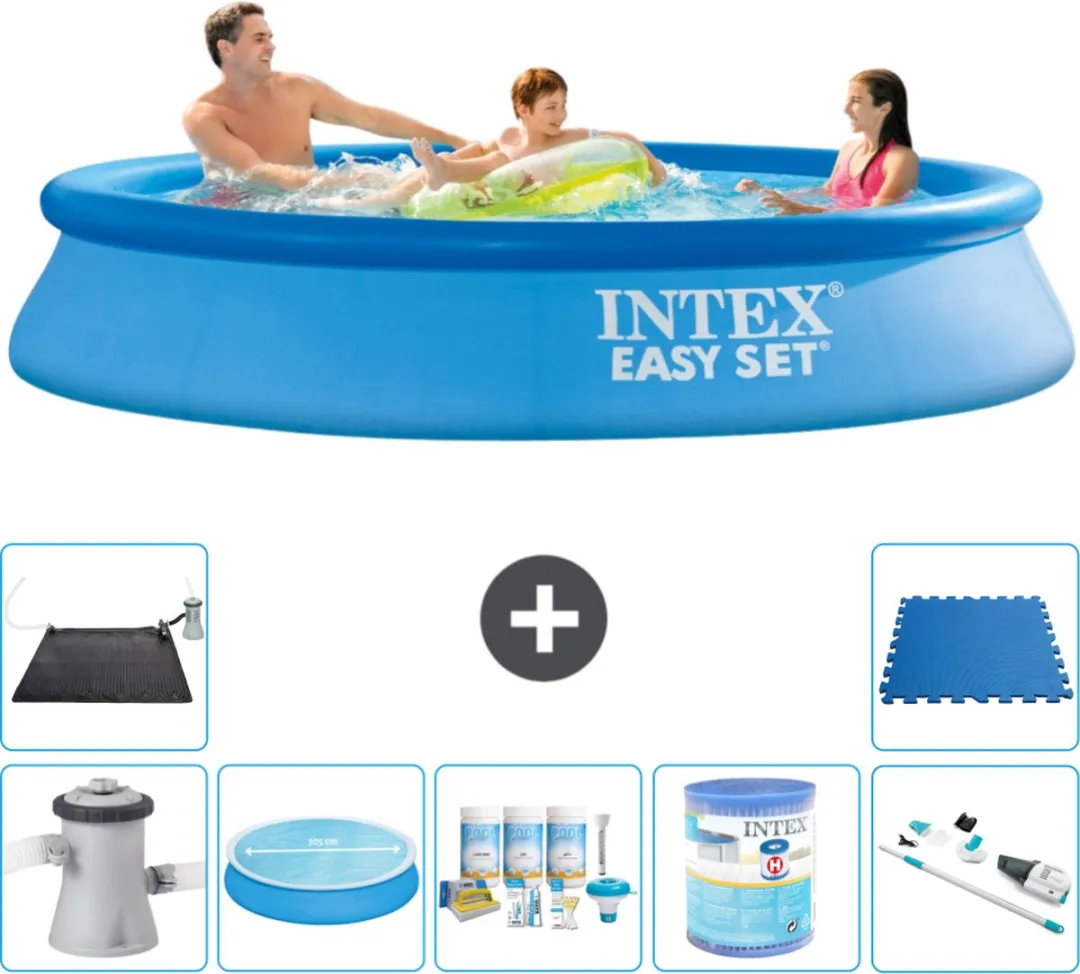 Intex Easy Set Zwembad 305x61cm - Blauw - 3077L