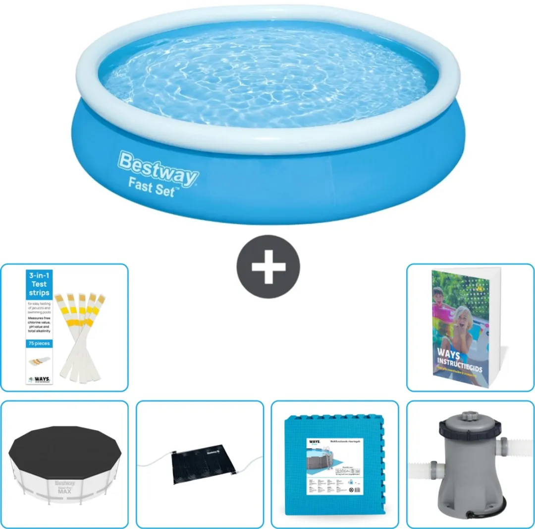 Bestway Fast Set Rond Zwembad 366x76cm