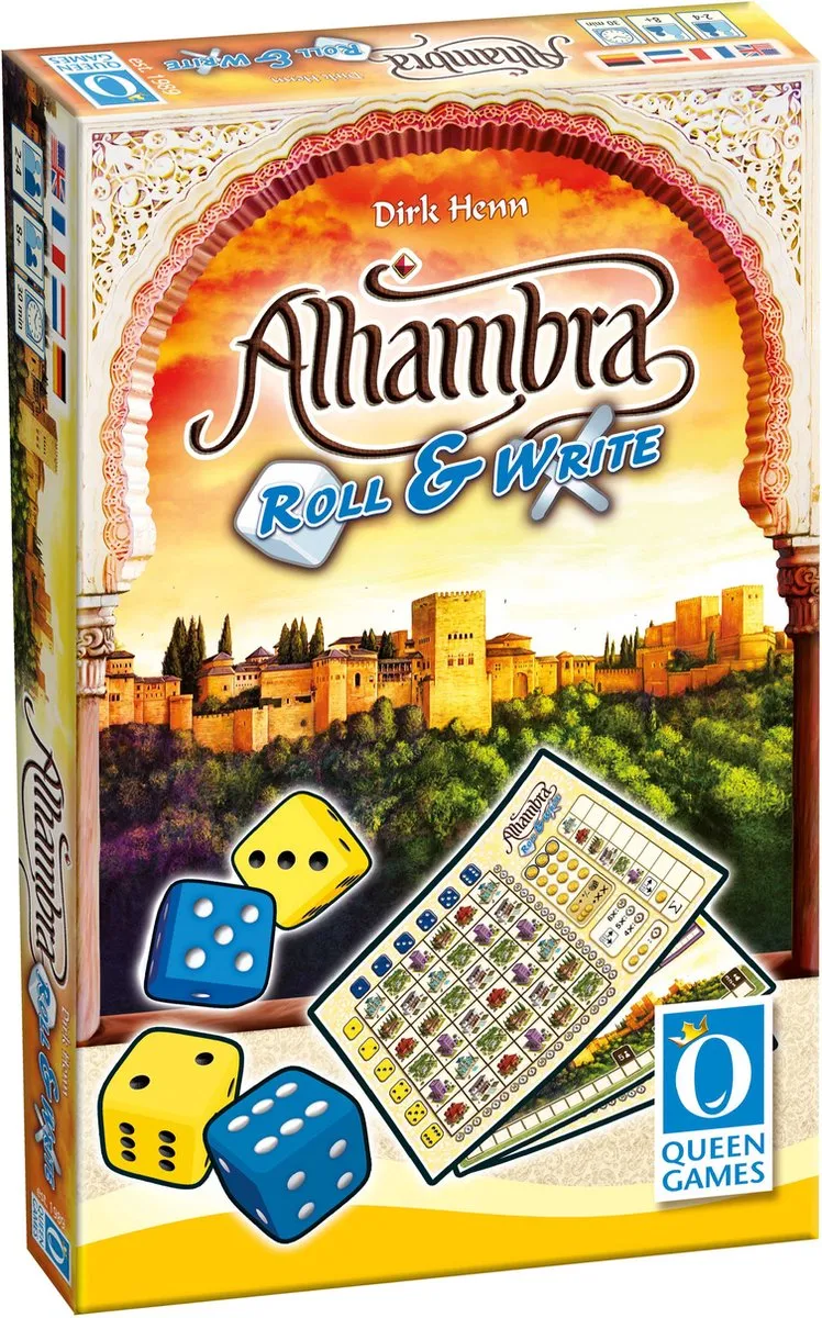 Queen Games Alhambra Roll and Write