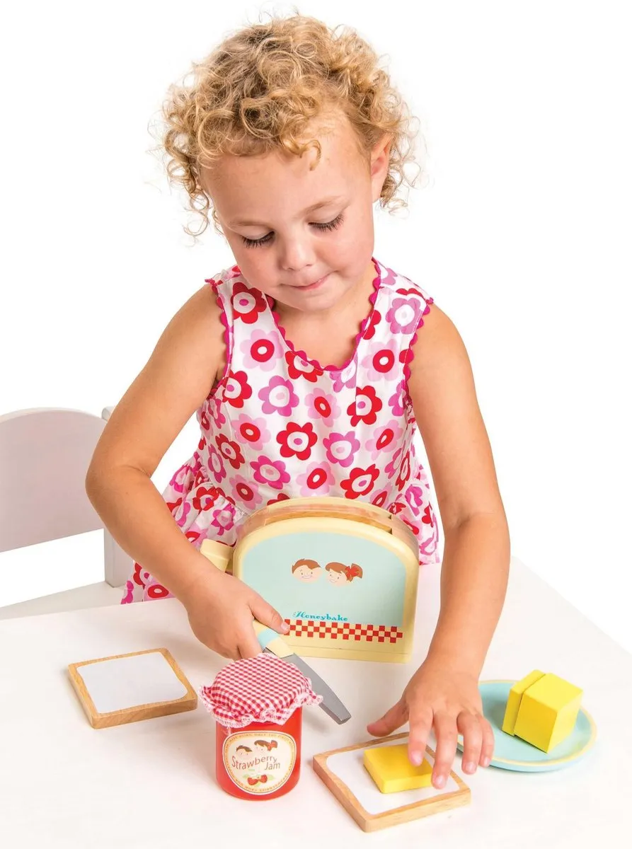 Le Toy Van Toaster Set - Rood