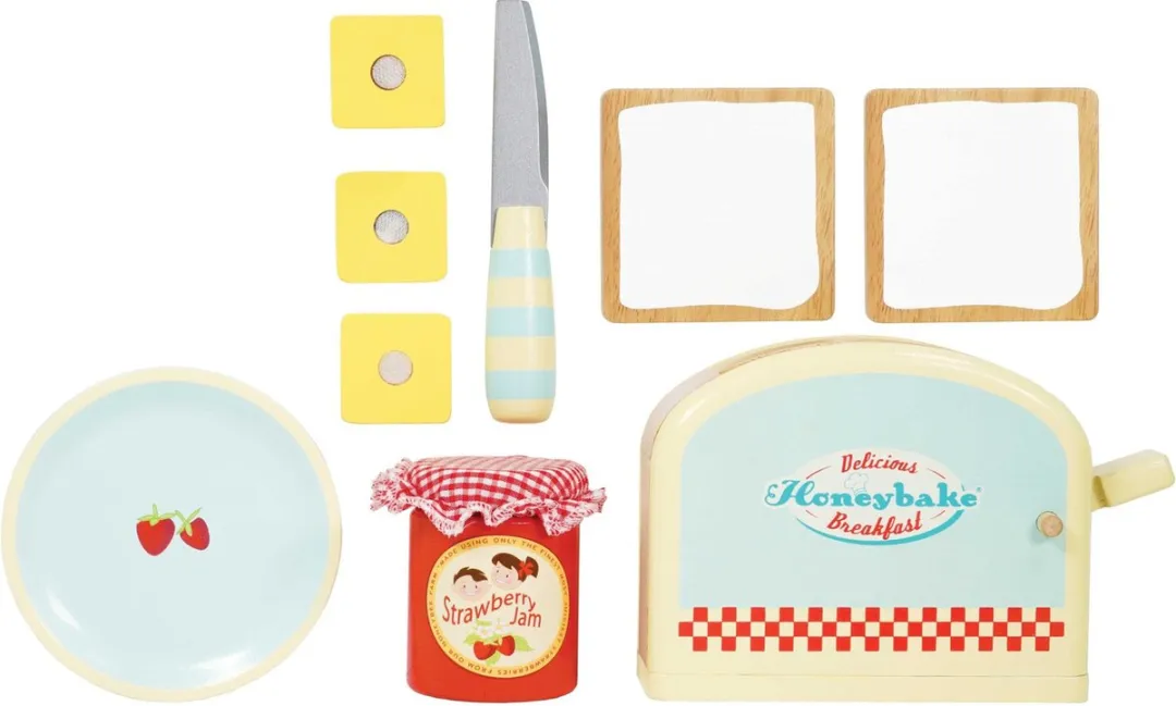 Le Toy Van Toaster Set - Rood