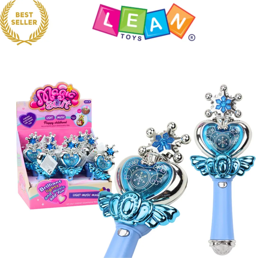 Lean Toys Princess Wand Blue