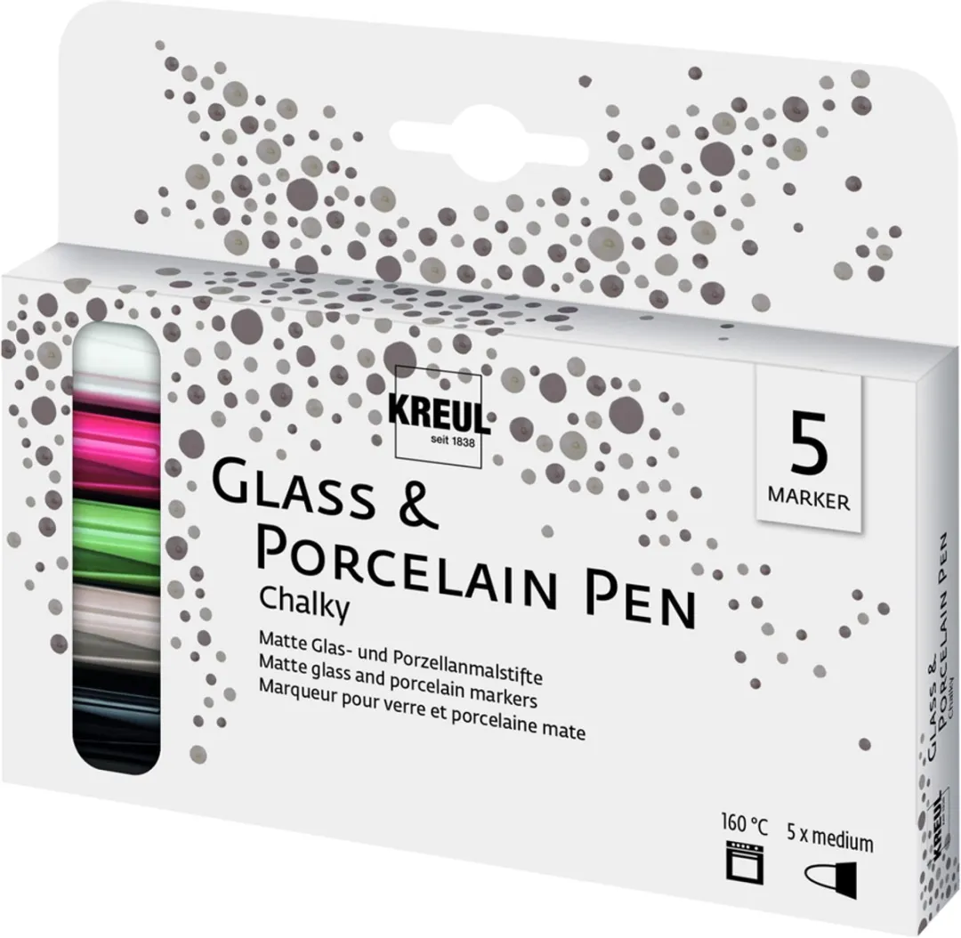Kreul Porseleinstiften Chalky Set