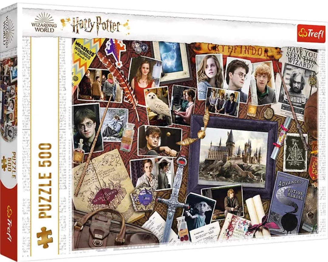Trefl Hogwart Memories Harry Potter Puzzel 500 Stuks - Multicolor