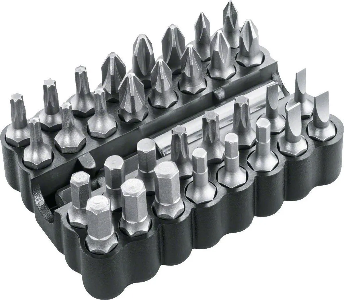 Bosch PushDrive Schroefmachine - Inclusief 32-delige Bit Set