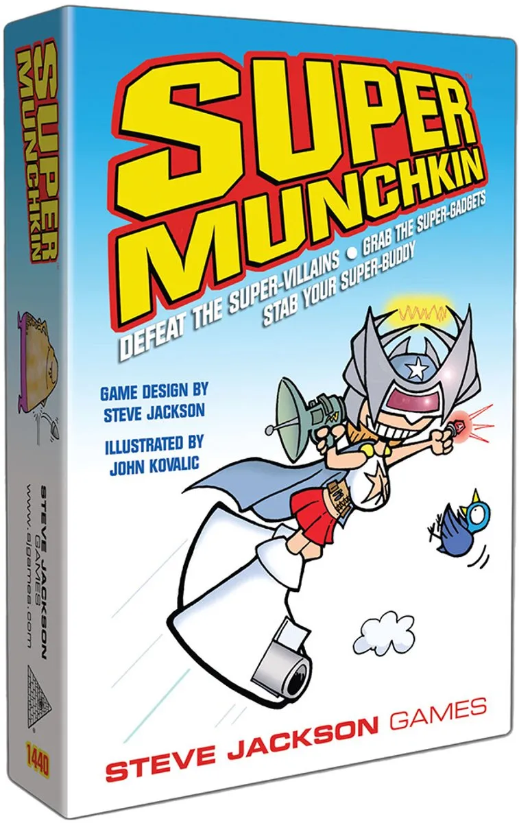 Steve Jackson Games Super Munchkin Bordspel