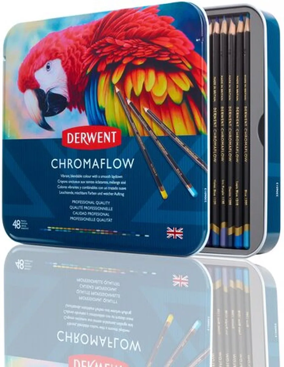 Derwent Chromaflow Kleurpotloden 48 Stuks