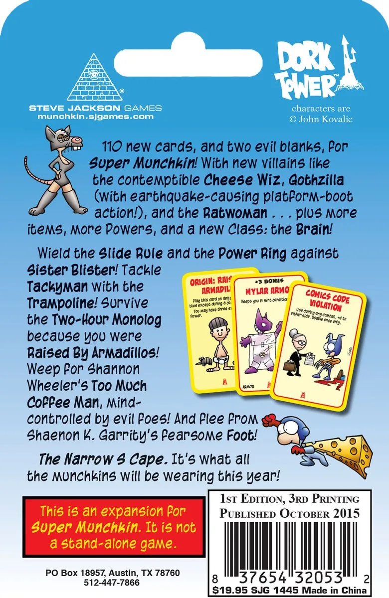 Steve Jackson Games Super Munchkin 2 The Narrow S Cape - 6 Spelers