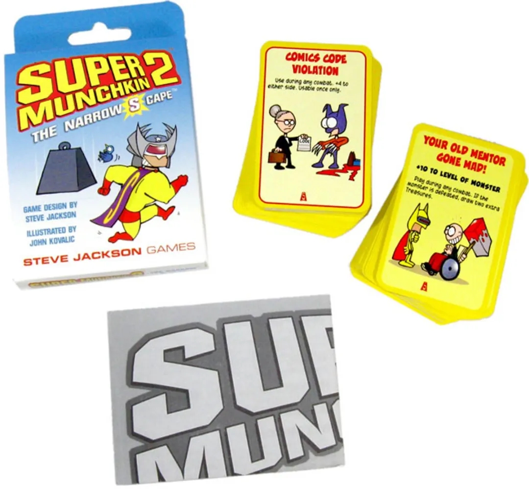 Steve Jackson Games Super Munchkin 2 The Narrow S Cape - 6 Spelers