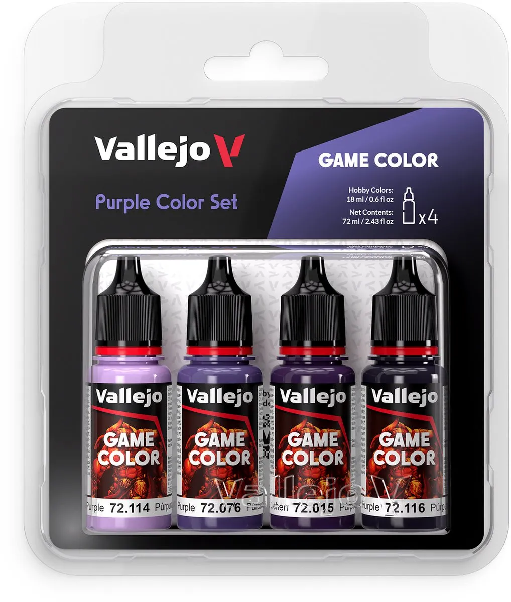 Vallejo Game Color Purple Acrylverfset
