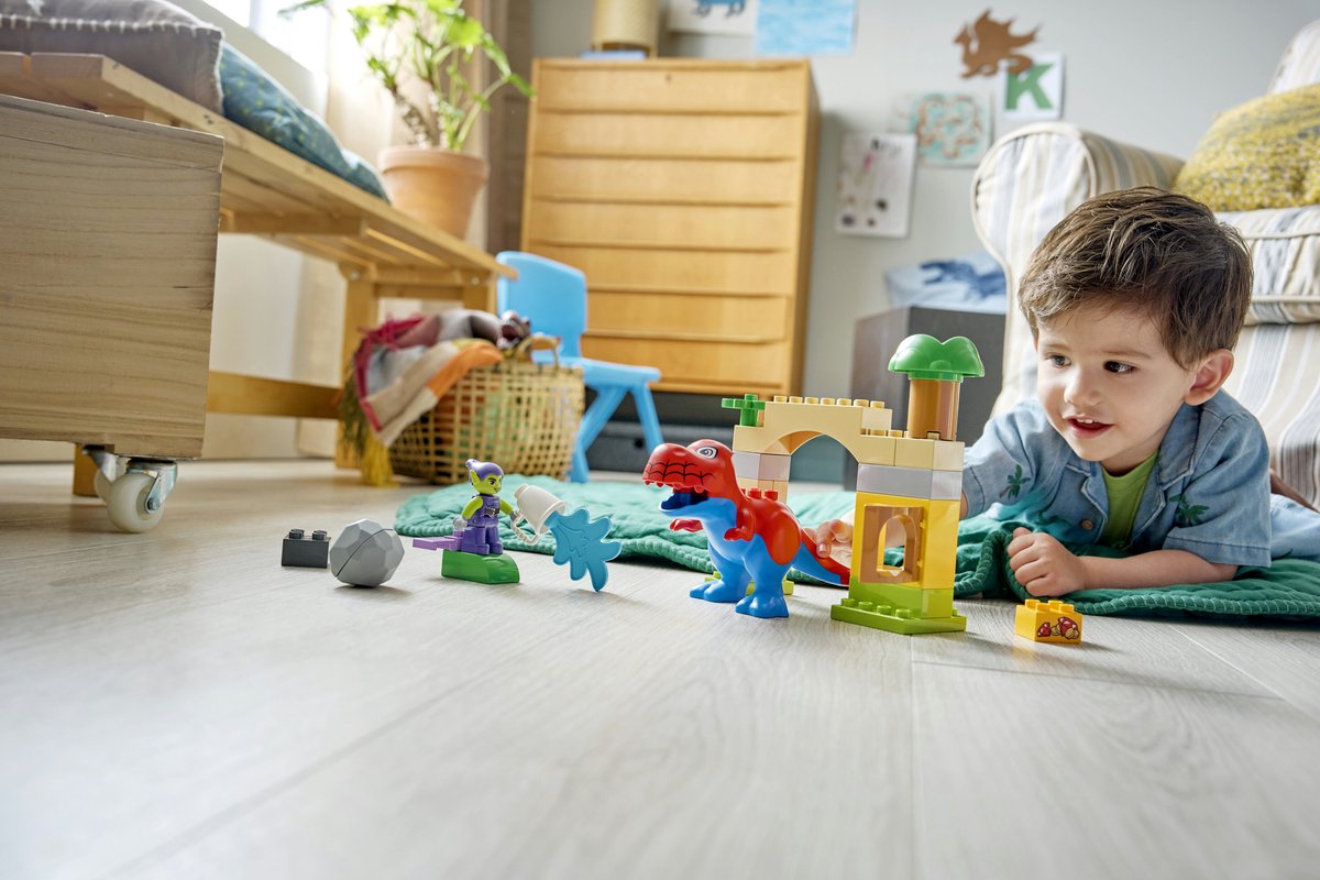 LEGO DUPLO - Marvel Dinosaurus Spidey-Rex vs. Green Goblin Speelgoed voor Peuters - 10463