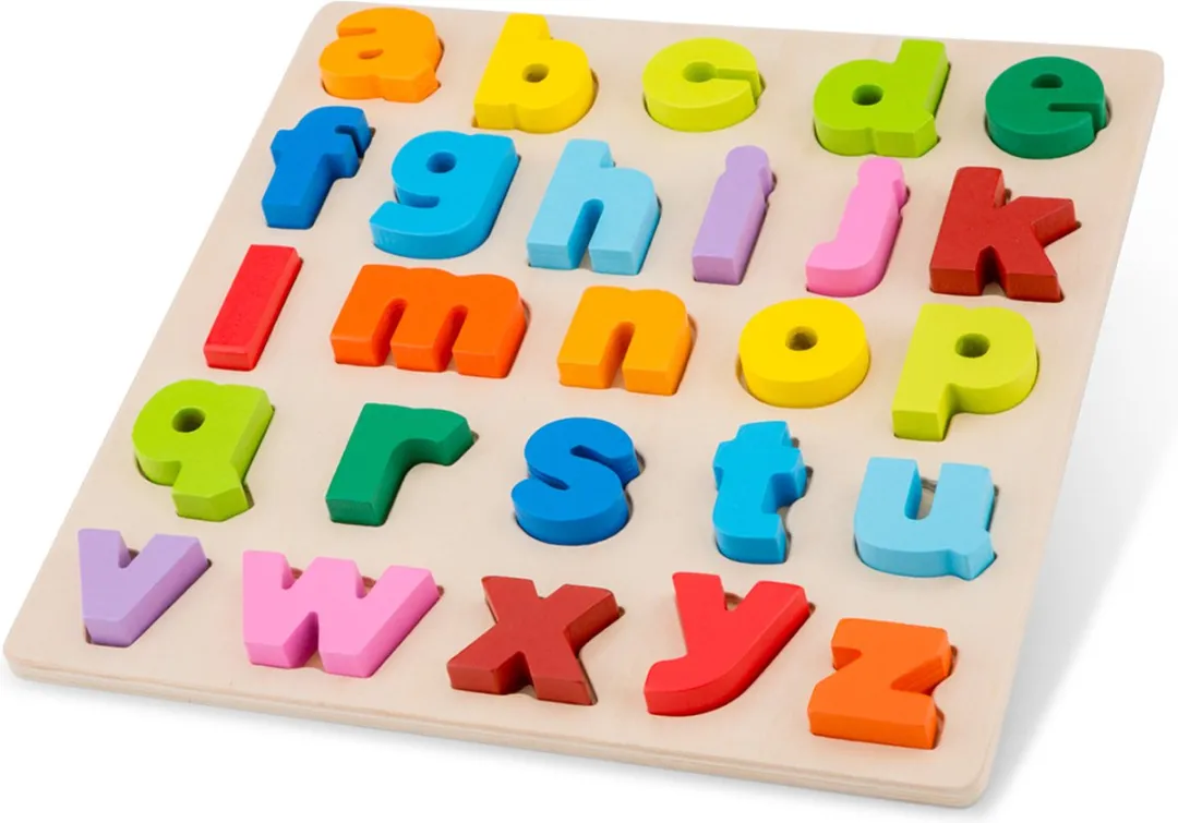 New Classic Toys Houten Alfabet Puzzel 26 Stuks