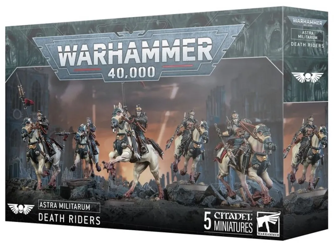 Games Workshop Warhammer 40K Astra Militarum Death Riders 47-74