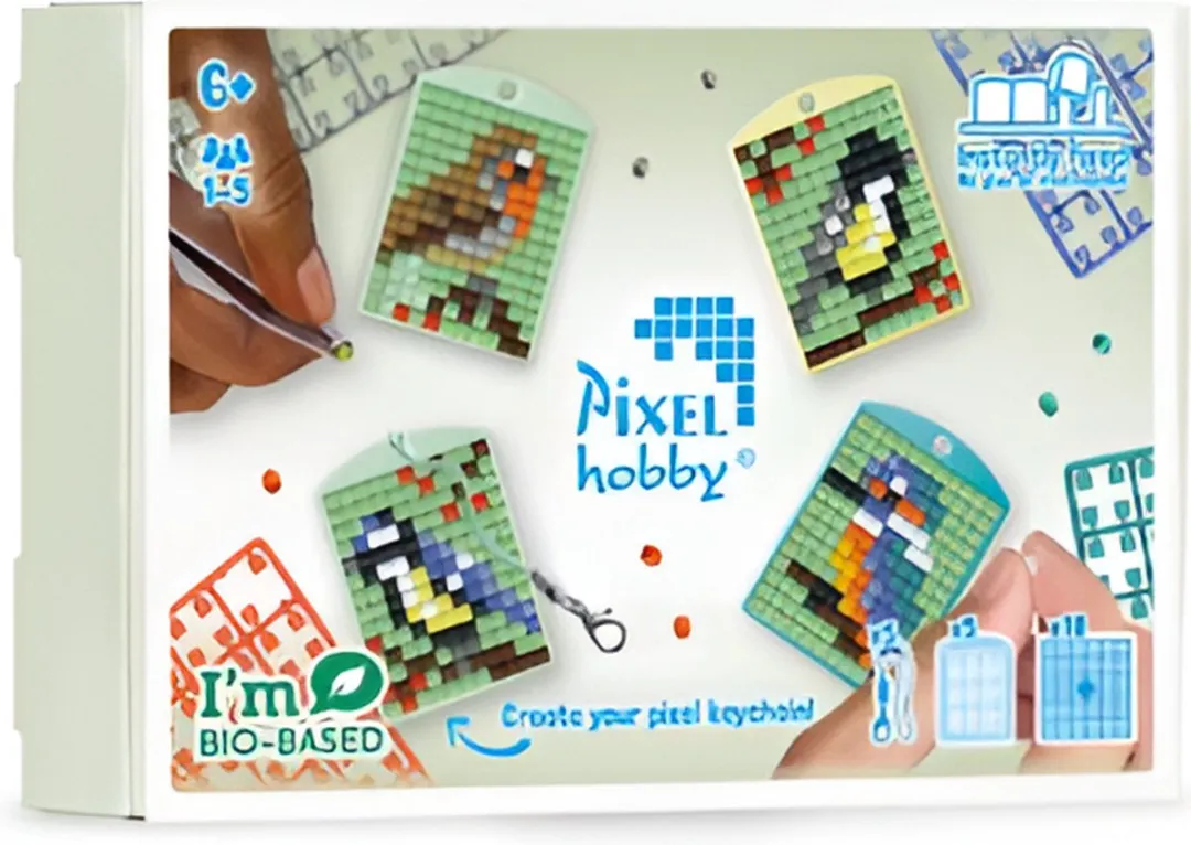 Pixelhobby Medaillon Themabox Vogels